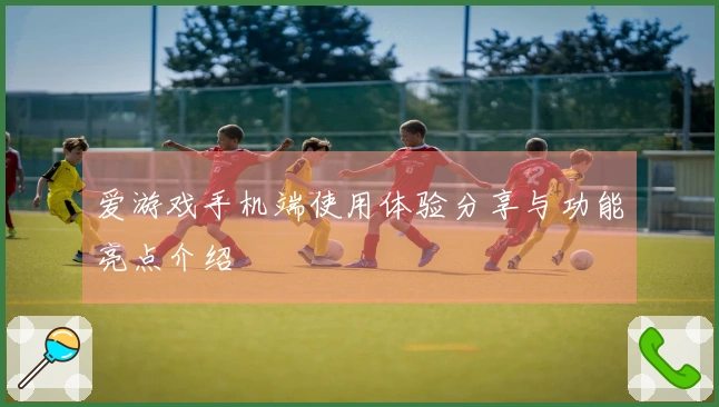 爱游戏手机端使用体验分享与功能亮点介绍